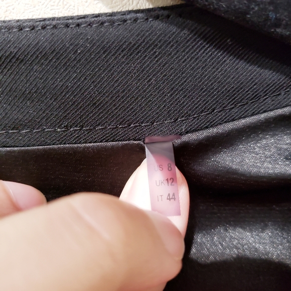 Tahari Suit Jacket Blazer in Black US Size 8 - Picture 8 of 9